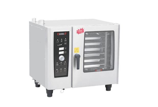 6盤電熱電子版萬能蒸烤箱-JBX009
